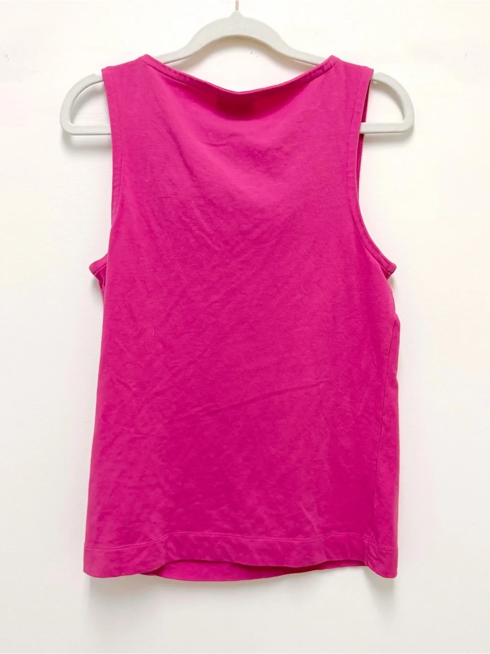 Kate Spade Pomona Tank Top Flamingo Pink Bow Keyhole, Size M